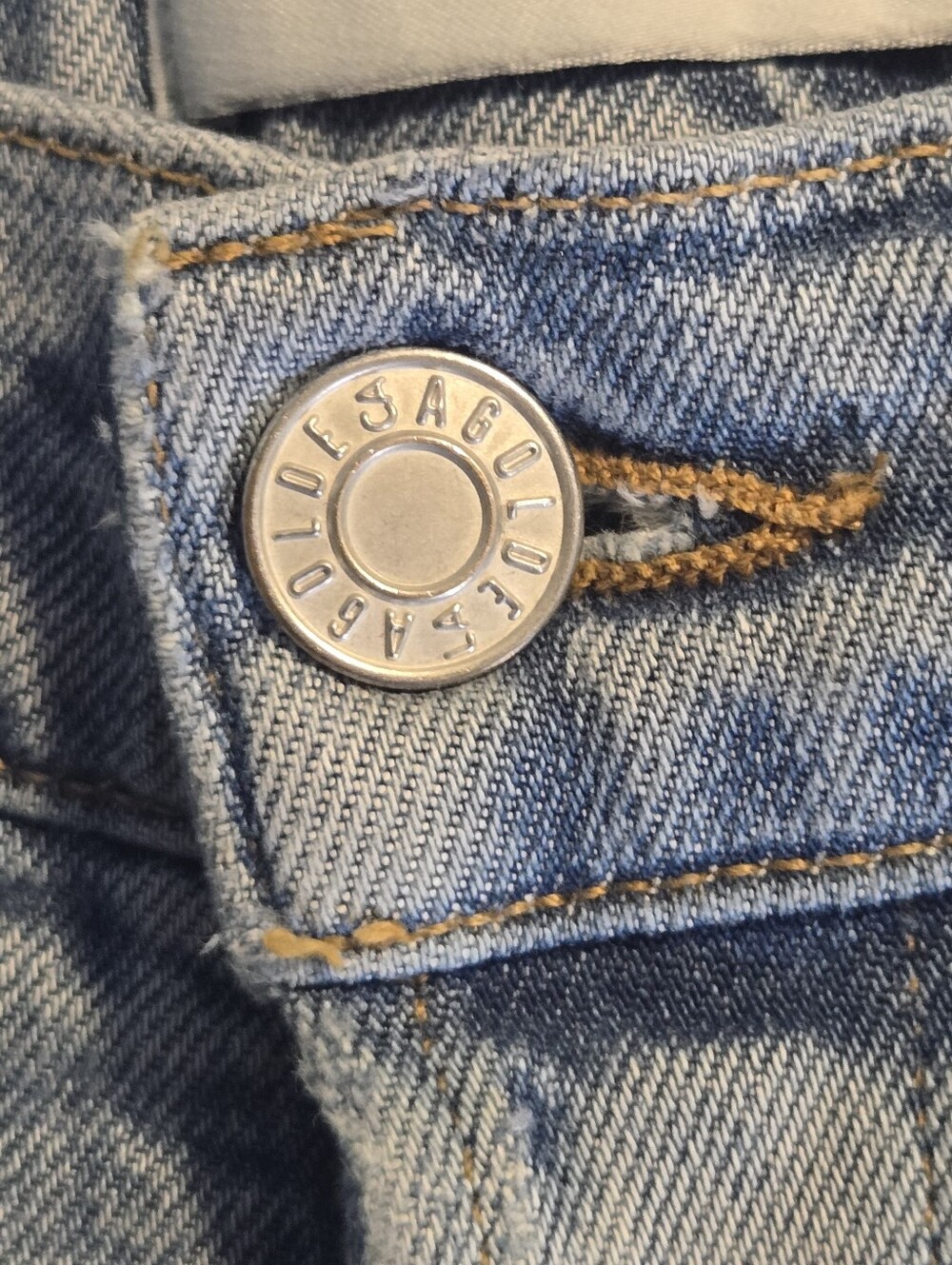 Agolde Womens Riley High Rise Straight Crop Denim Jeans Size 29 - Picture 7 of 11